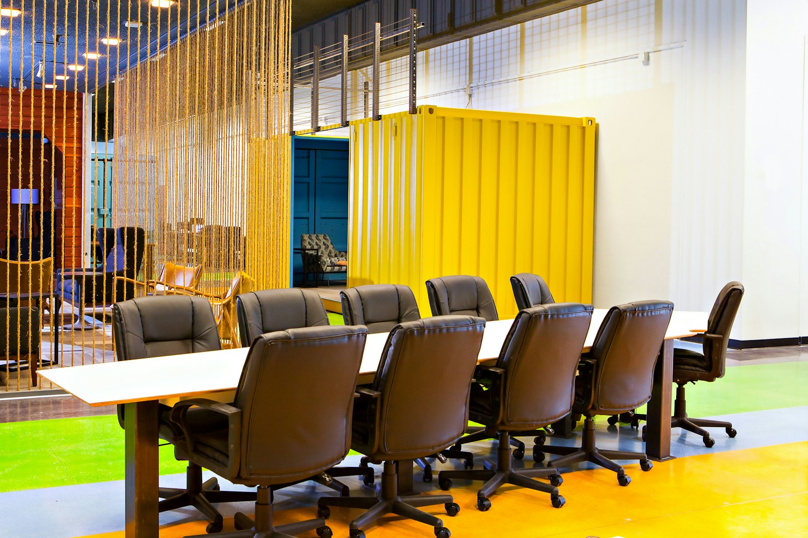 A meeting room illustrating facilitated professional learning
